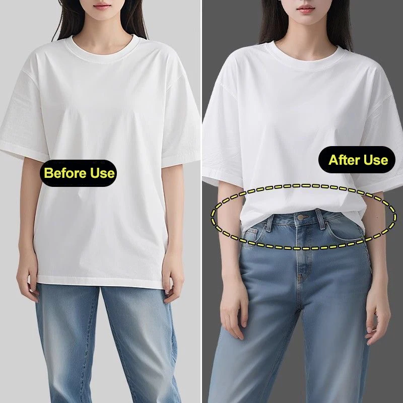 Shirt Stay Belt Adjustable Elastic T-Shirt Waist Tuck Tool For Clothing Hem Fixing Non-slip Wrinkle-Proof Shirt Holder Straps