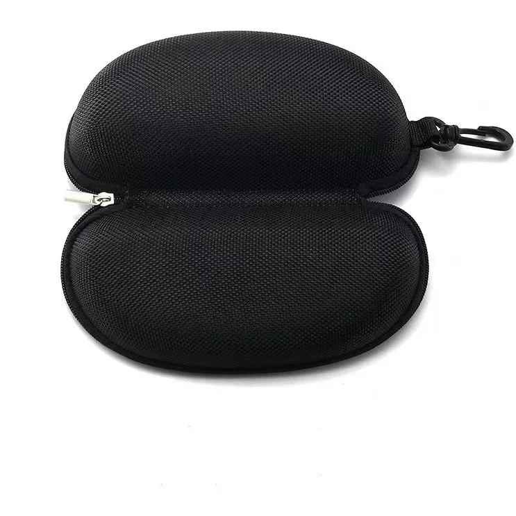 5 Pack Portable Zipper Sunglasses Protector Box Eye Glasses Case Box Oxford Travel Pack Glasses Case Accessories With Hook