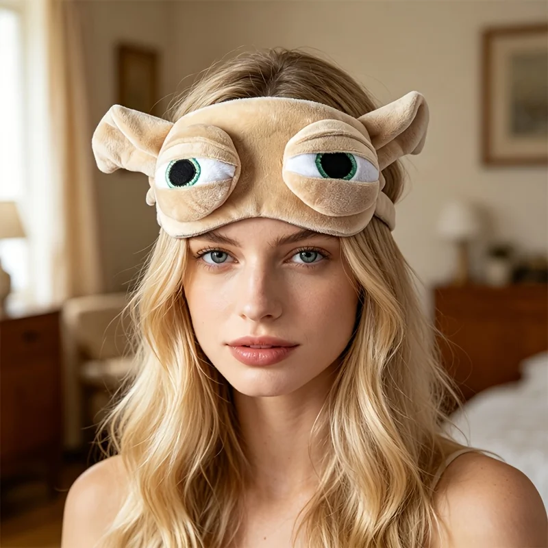 New 3D Cartoon Funny Summer Sleep Mask for Men and Women with Light Blocking Function