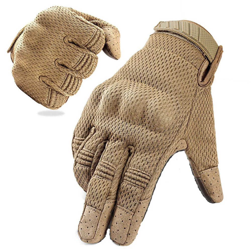 Men Tactical Gloves Touch Screen Sport Outdoor Paintball Combat Hiking Hunting Riding Bike Non-slip Breathable Cycling Equipment