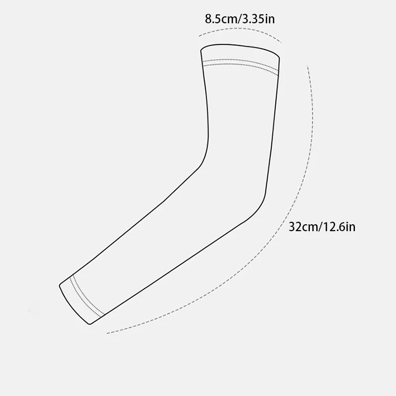 4 Pairs Summer Ice Silk Sun Protection Ice Sleeve Unisex Fashion Outdoor Sports Cycling Driving Sun Protection Arm Sleeve
