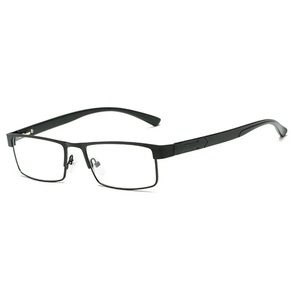 Titanium Alloy Business Reading Glasses For Men Non Spherical 12 Layer Coated Lenses Retro Hyperopia Prescription Eyeglasses