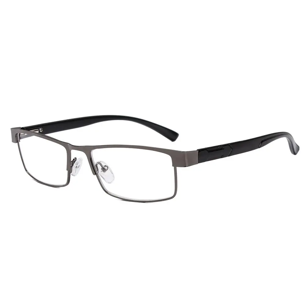 Titanium Alloy Business Reading Glasses For Men Non Spherical 12 Layer Coated Lenses Retro Hyperopia Prescription Eyeglasses