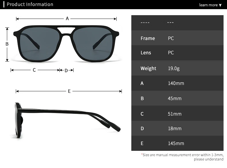 SO&EI Retro Double Bridges Men Square Sunglasses Fashion Blue Green Shades UV400 Women Trending Gradient Sun Glasses