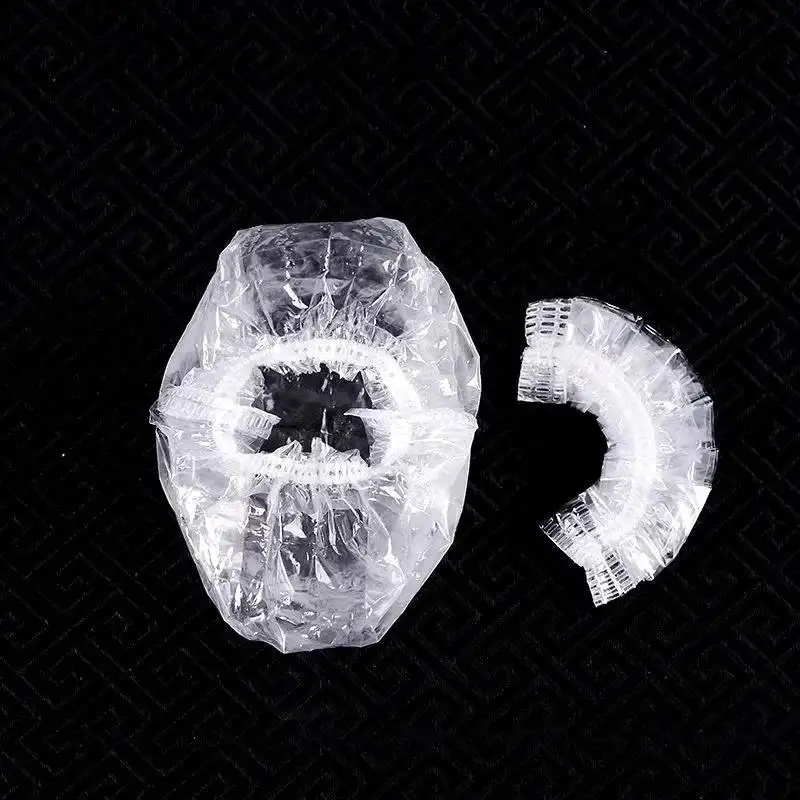 1-500Pcs Disposable Hair Dye Earmuff Waterproof Ear Cover Baking Oil Wash Shower Bathing Barber Hairdressing Cleaning Accessorie