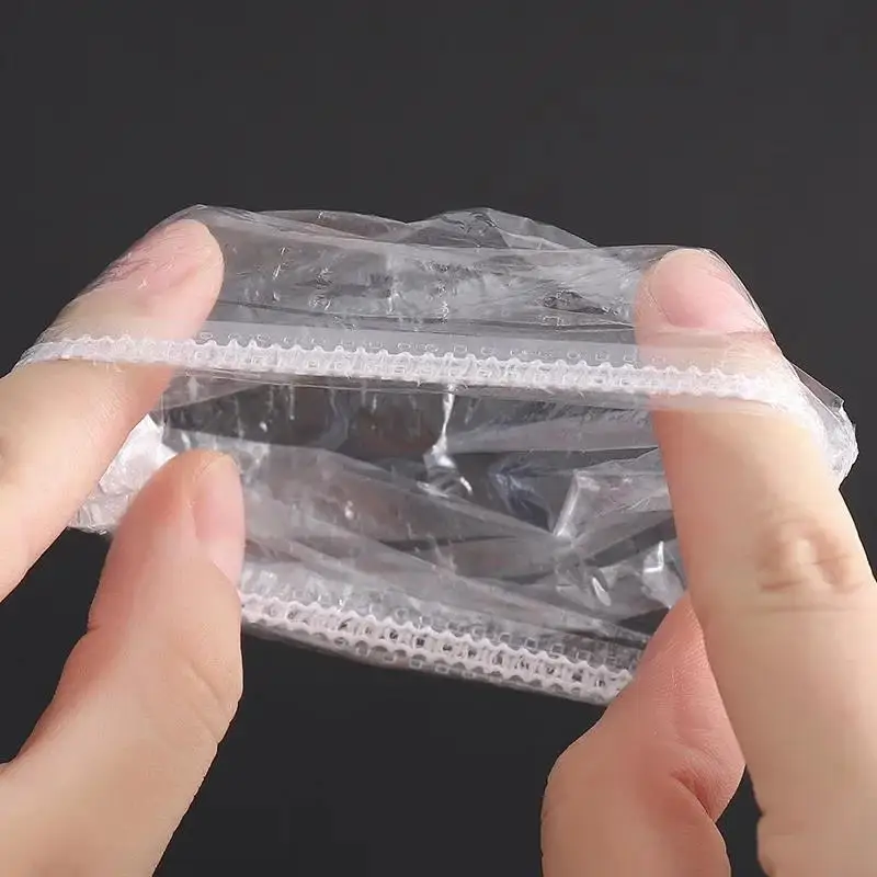 1-500Pcs Disposable Hair Dye Earmuff Waterproof Ear Cover Baking Oil Wash Shower Bathing Barber Hairdressing Cleaning Accessorie