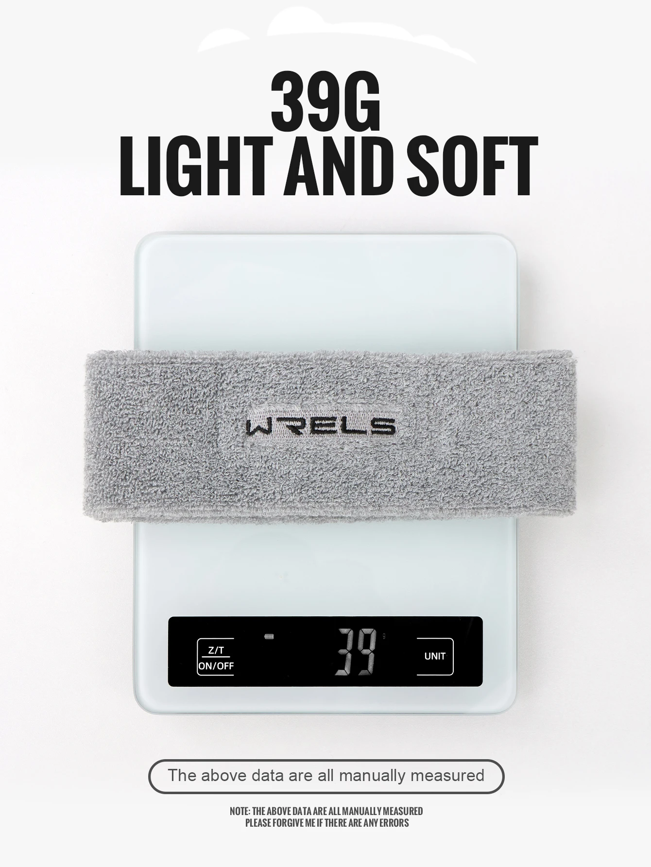 WRELS Pure Color Sports Headband Running Headwear Sweat-Absorbent Headband High Quality Sweatbands Basketball Running Headband