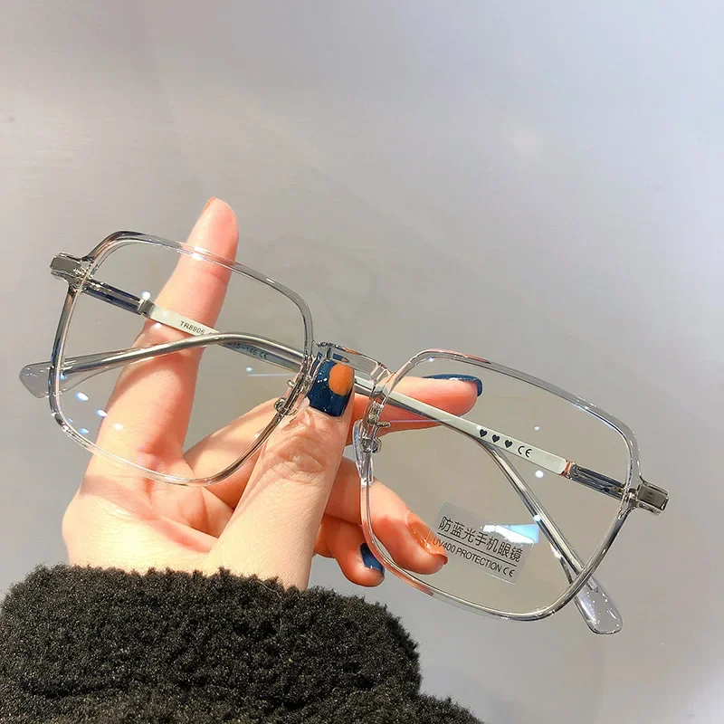 New Fashion Photochromic Myopia Glasses Men Women Color Changing Eyeglasses Anti UV Sunglasses Luxury Short-sighted Eyewear -2.5