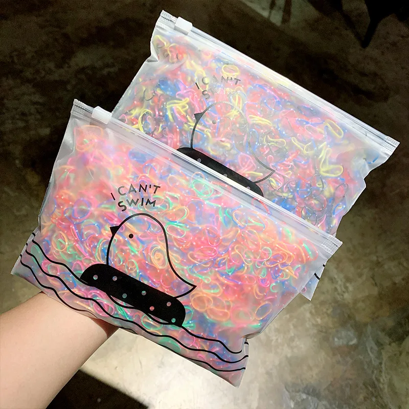 1000pcs/Pack Children Colorful Small Disposable Rubber Bands Gum For Ponytail Holder Elastic Hair Bands Fashion Hair Accessories