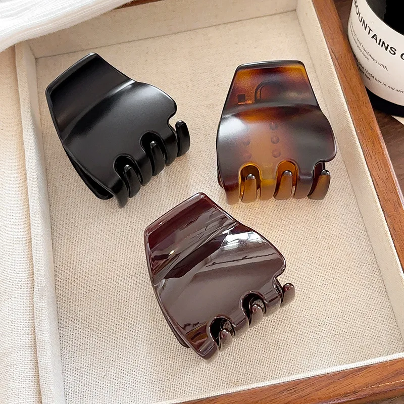 High End Tortoiseshell Hair Clip. High Ponytail Fixed Artifact. Long Lasting Styling of Temperament Hair Accessories