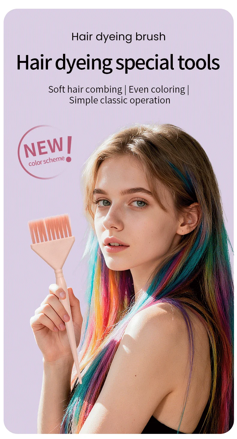 WANMEI Classic Hair Color Brush–Hair Dye for Hair Stylist, Color Applicator Brush, Essential Tools for Family Hairdressing