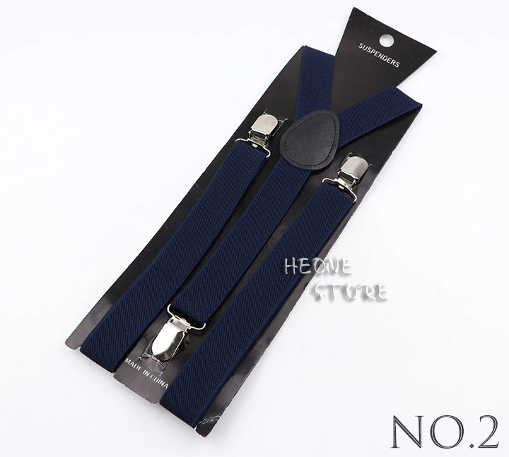 Hot Sale Solid Color Elastic Leather Suspender For Men Women Black Red Sage Green Adjustable Pants Shirt Girl Skirt Accessories