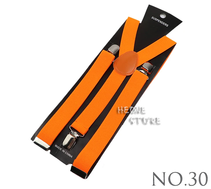 Hot Sale Solid Color Elastic Leather Suspender For Men Women Black Red Sage Green Adjustable Pants Shirt Girl Skirt Accessories