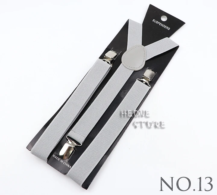 Hot Sale Solid Color Elastic Leather Suspender For Men Women Black Red Sage Green Adjustable Pants Shirt Girl Skirt Accessories