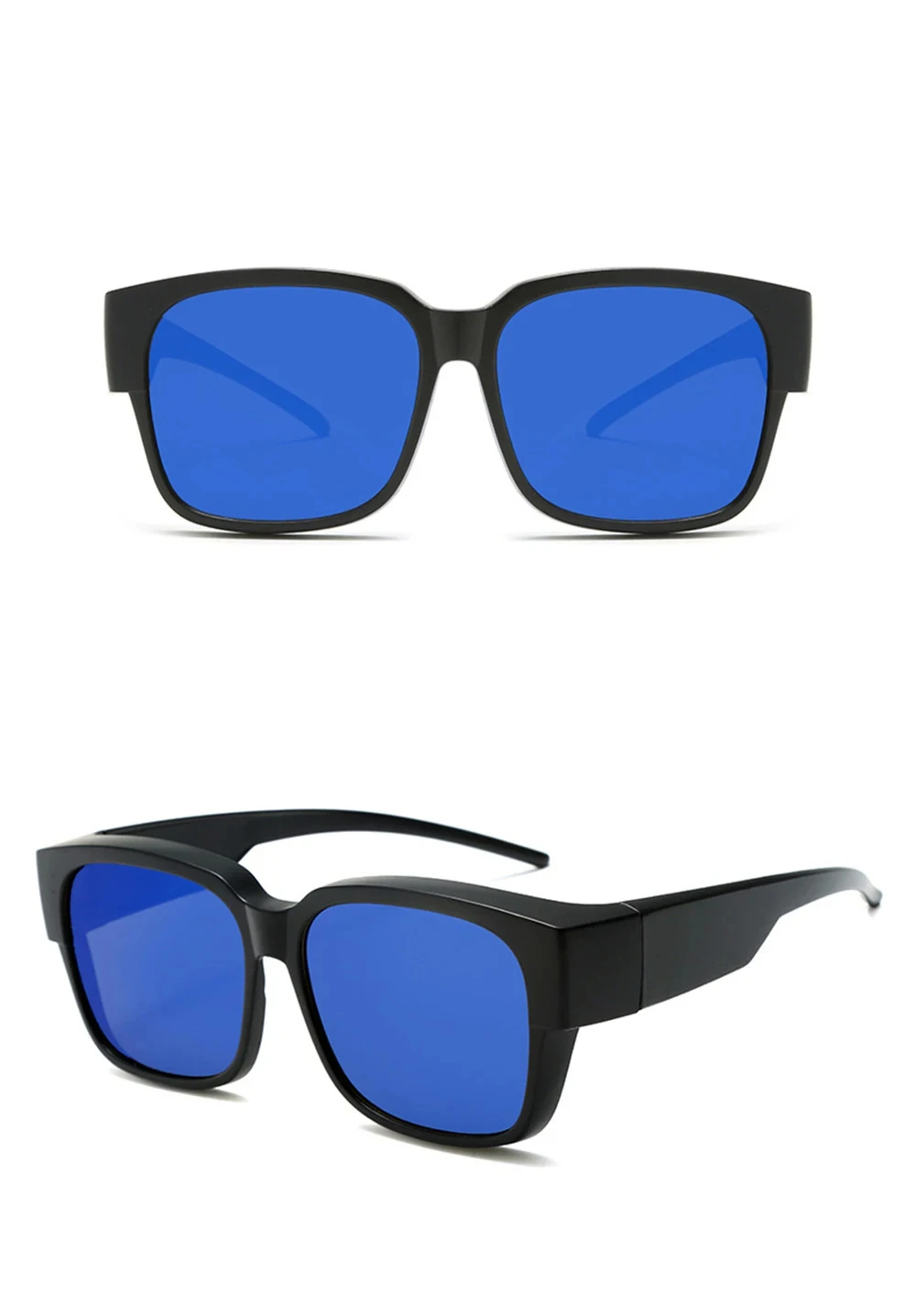 New Fashion Polarized Sunglasses Cover Over Myopia Prescription Glasses Portable Men Women Vintage Fishing Driving Eyewear