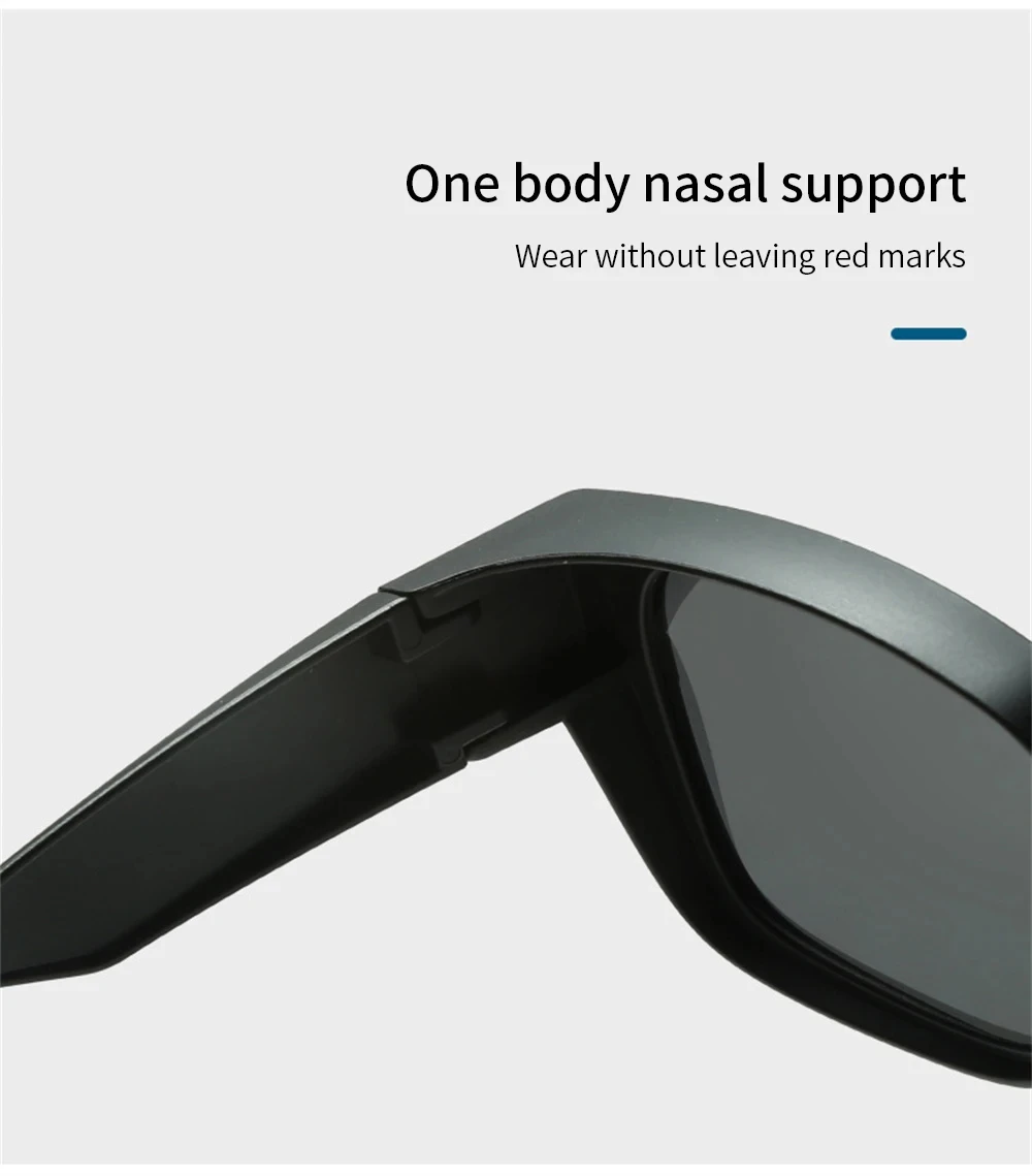 New Fashion Polarized Sunglasses Cover Over Myopia Prescription Glasses Portable Men Women Vintage Fishing Driving Eyewear