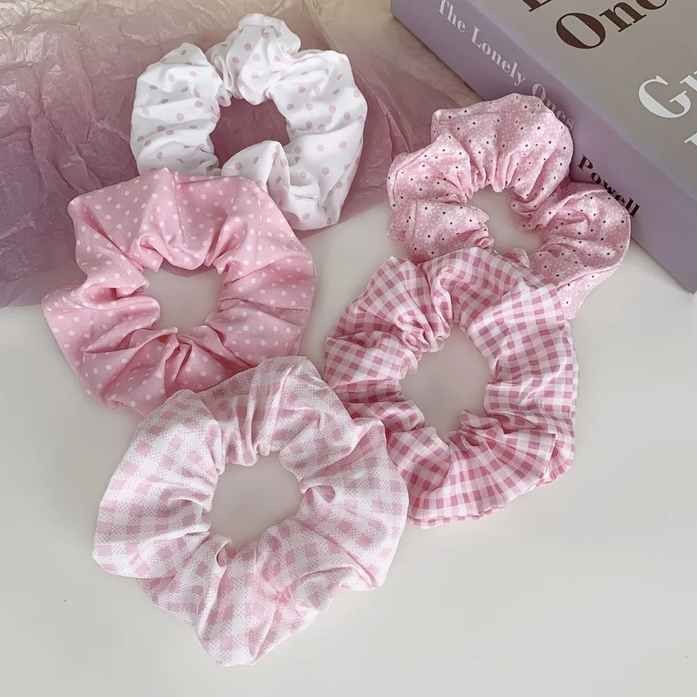 5 polka dot headbands, cute printed fabric leggings, sweet floral dot headbands, college style suitable for women and children