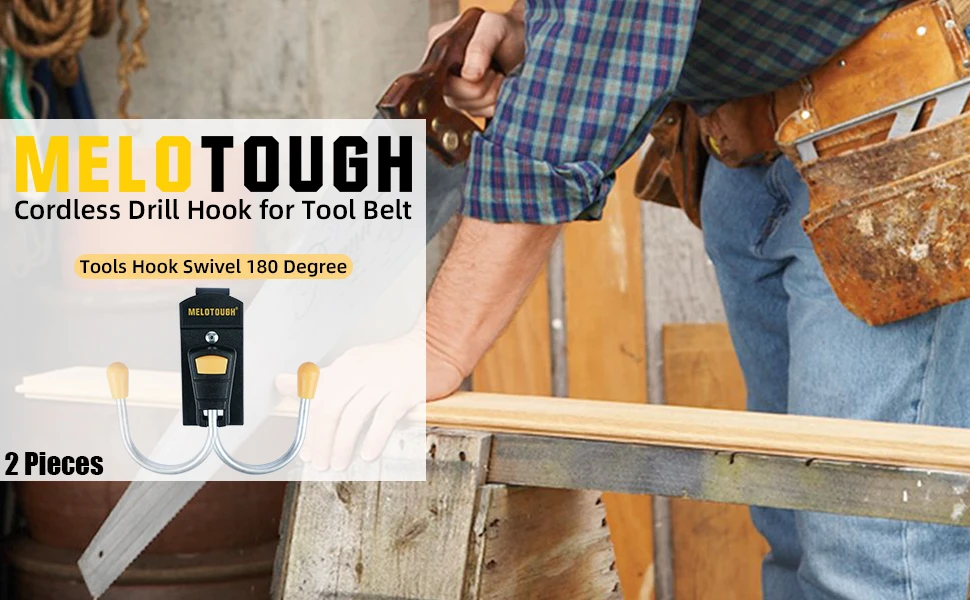 MELOTOUGH Tool Holster Cordless Drill Holster/Hook Single