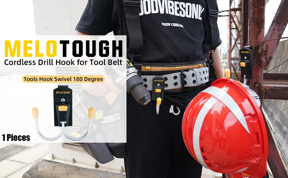 MELOTOUGH Tool Holster Cordless Drill Holster/Hook Single