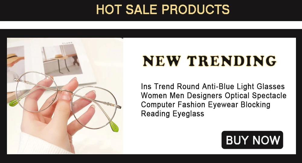 Large Square Frame Anti-Blue Light Glasses Fashion Retro Men Women Computer Goggles Reading Eyeglasses Optical Spectacle Eyewear
