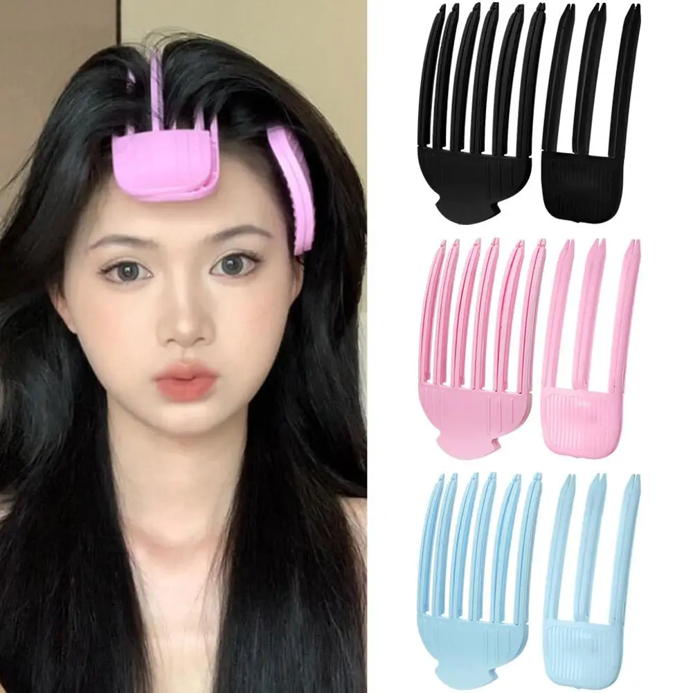 Fluffy Hairpin Curling Bangs Clips Hair Roots Volumizing Hair Clips Women Curling Fixed Shape Clips Fashion Volume Hair Roller