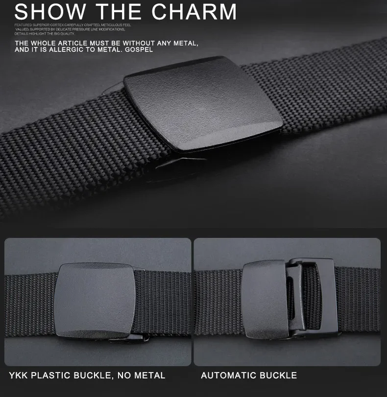 PAUL HUEMAN Military Automatic Buckle Nylon Belt Outdoor Hunting Multifunctional Tactical Canvas Belt High Quality Men Belt