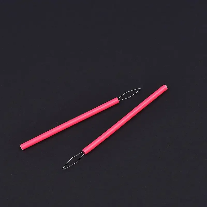 Leader Beader Threading Needle Sewing Tools Cylindrical Colorful Needle Threader Sewing Threader DIY Accessories