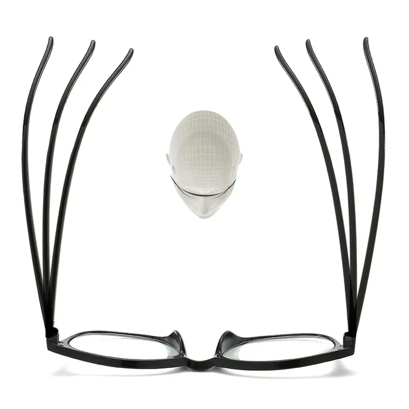 New 3 in 1 Progressive Multifocal Reading Glasses For Women Eyeglasses Easy To Look Far and Near +1.0 To +4.0