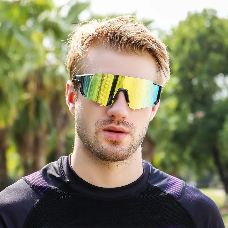 Fashion Designer Cycling Sunglasses Men Mountaineering Fishing Skiing Glasses Women New Outdoor Sports UV400 Windproof Eyewear