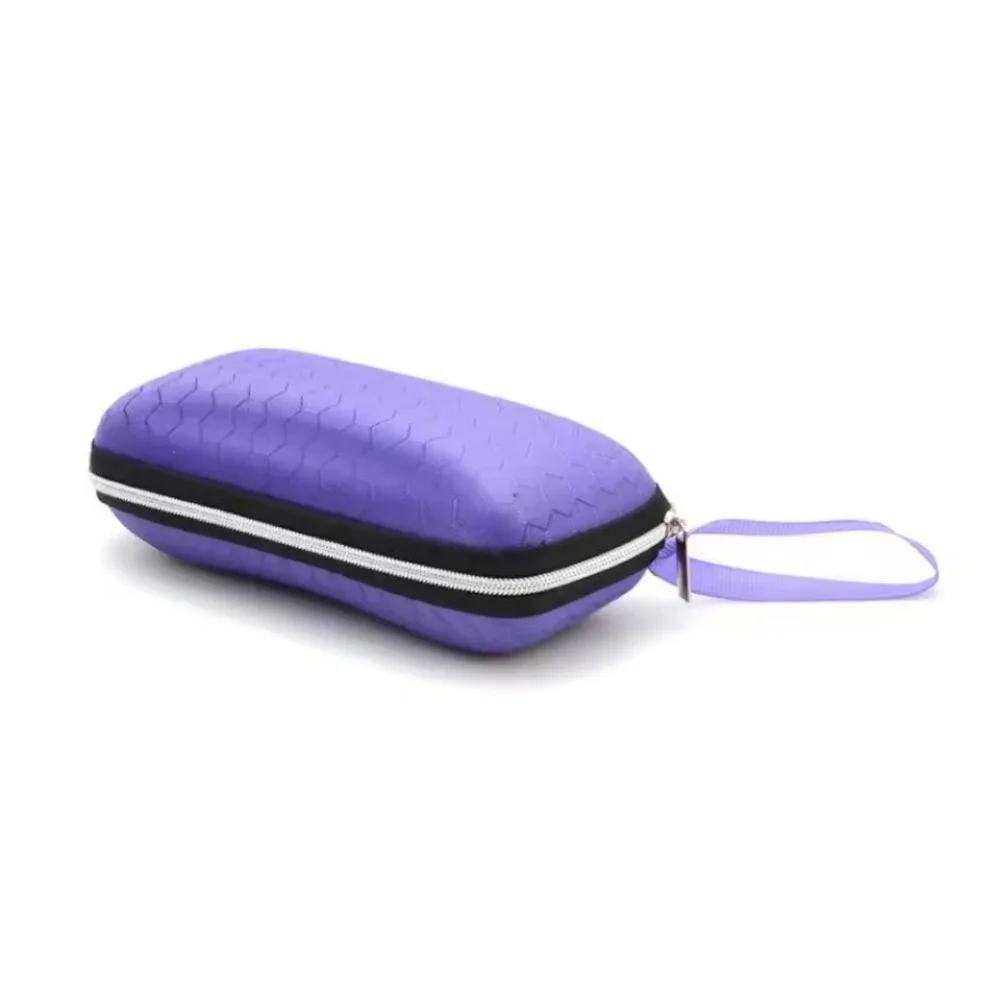 Honeycomb Glasses Case Storage Box Zipper Spectacle Case Sunglasses Case Black Sunglasses Zipper Bag