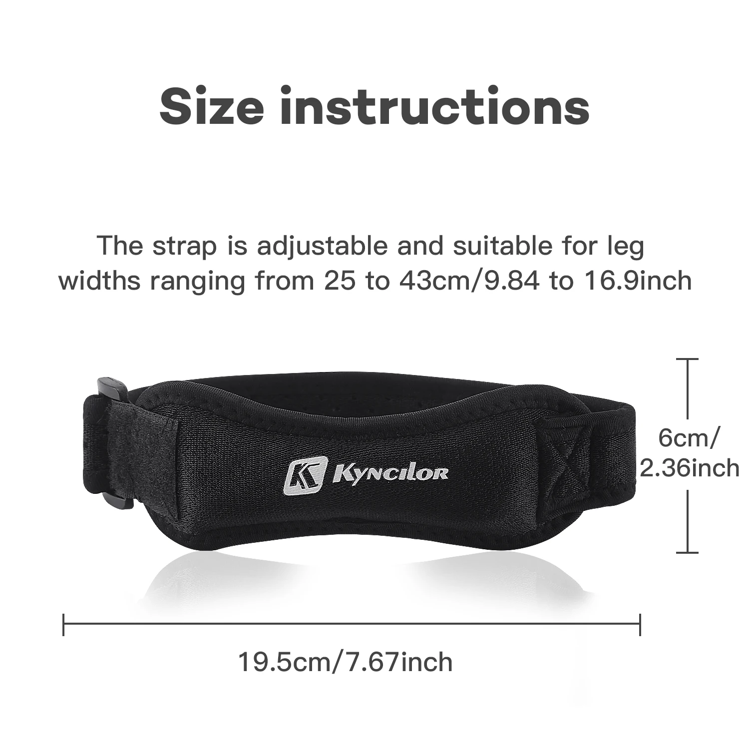 5/3/1 PC Knee Patellar Tendon Knee Support Strape Brace Adjustable Shock Absorption Compression Knee Pad Sleeve for Basketball