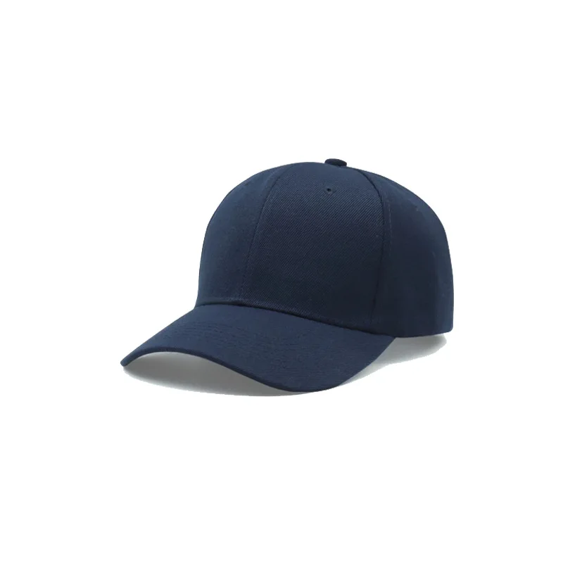 Customized Printed Logo DIY Baseball Cap Unisex Adjustable Men Women Sport Trucker Hat Solid Color Personalized Caps