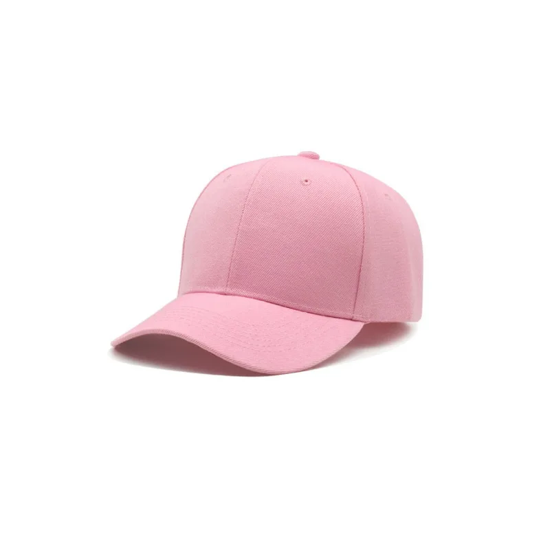 Customized Printed Logo DIY Baseball Cap Unisex Adjustable Men Women Sport Trucker Hat Solid Color Personalized Caps