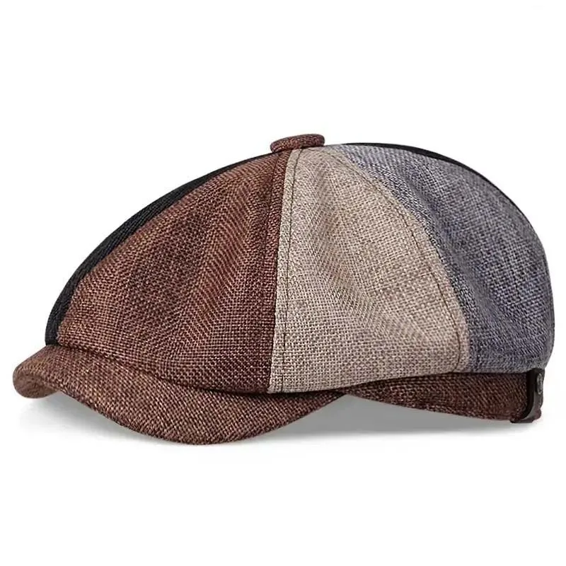 Classic Blinders Caps for Men Peaky Hat Newspaper Hat Shelby Same Style Beret Men's Sunshade Hat Suit Accessories Men's Gifts