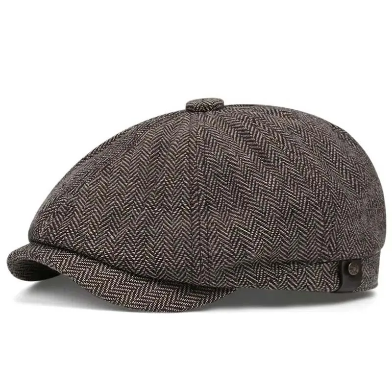 Classic Blinders Caps for Men Peaky Hat Newspaper Hat Shelby Same Style Beret Men's Sunshade Hat Suit Accessories Men's Gifts