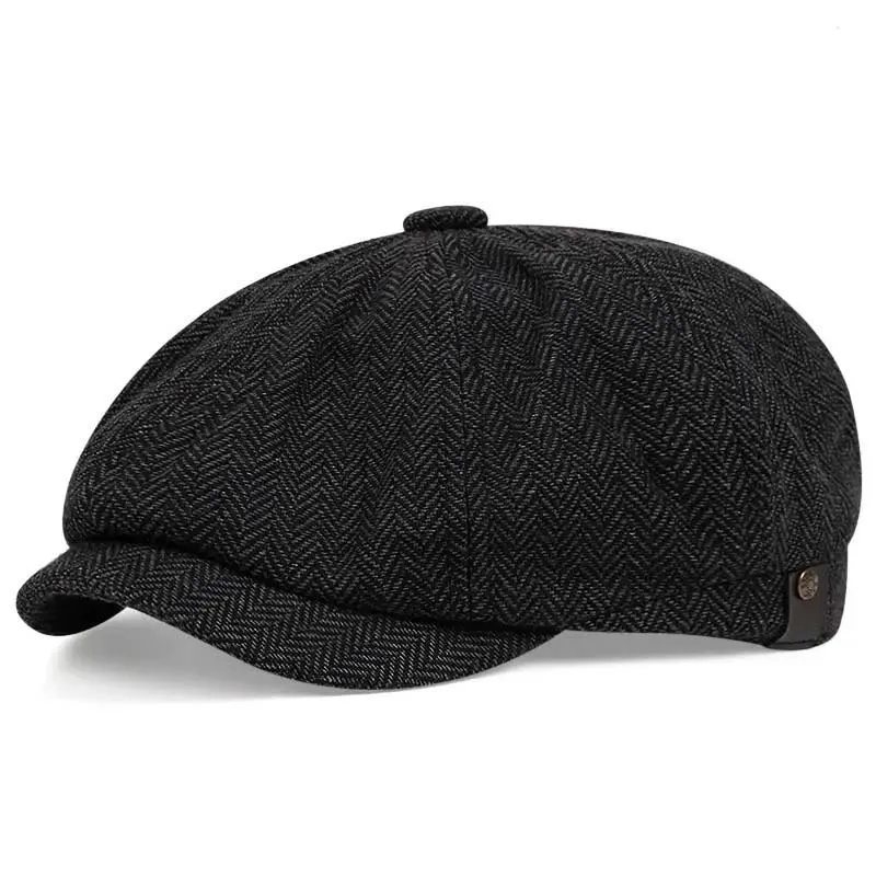 Classic Blinders Caps for Men Peaky Hat Newspaper Hat Shelby Same Style Beret Men's Sunshade Hat Suit Accessories Men's Gifts