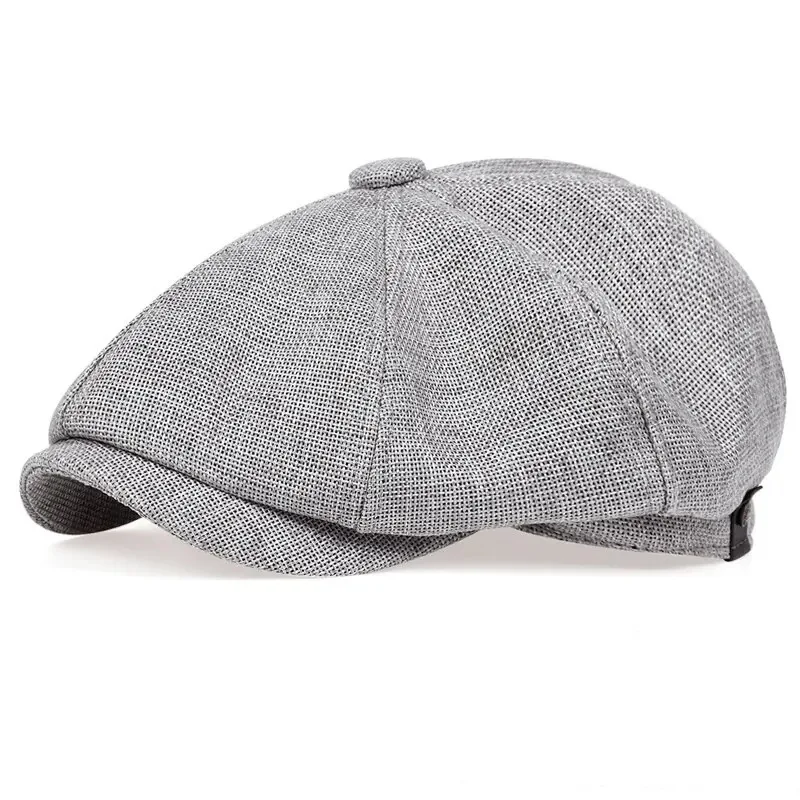 Classic Blinders Caps for Men Peaky Hat Newspaper Hat Shelby Same Style Beret Men's Sunshade Hat Suit Accessories Men's Gifts