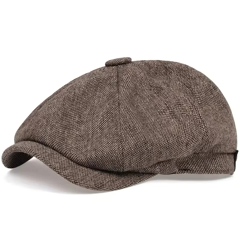 Classic Blinders Caps for Men Peaky Hat Newspaper Hat Shelby Same Style Beret Men's Sunshade Hat Suit Accessories Men's Gifts