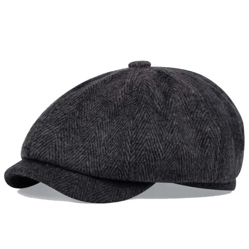 Classic Blinders Caps for Men Peaky Hat Newspaper Hat Shelby Same Style Beret Men's Sunshade Hat Suit Accessories Men's Gifts