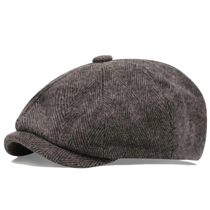 Classic Blinders Caps for Men Peaky Hat Newspaper Hat Shelby Same Style Beret Men's Sunshade Hat Suit Accessories Men's Gifts