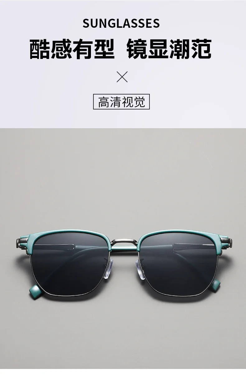 New Vintage Square Sunglasses Women Men Brand Metal Frame Sun Glasses Female Eyewear Sunglasses for Male Female Eyeglasses