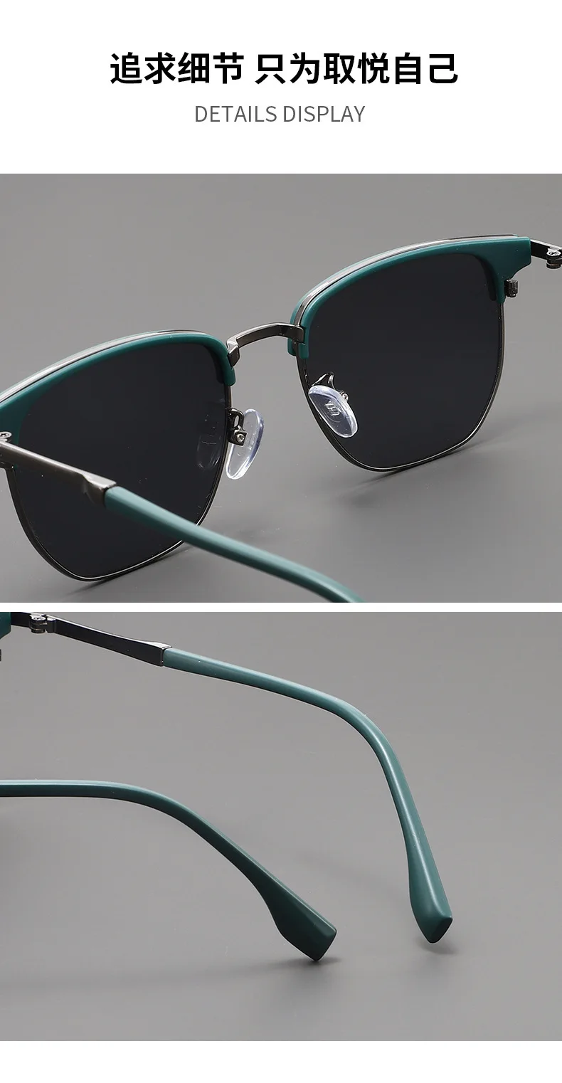 New Vintage Square Sunglasses Women Men Brand Metal Frame Sun Glasses Female Eyewear Sunglasses for Male Female Eyeglasses