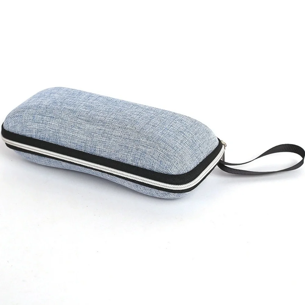 1pc Premium Cool Fresh Glasses Case PU Leather Portable Sunglasses Storage Box Durable Protective Container Eyewear Accessories