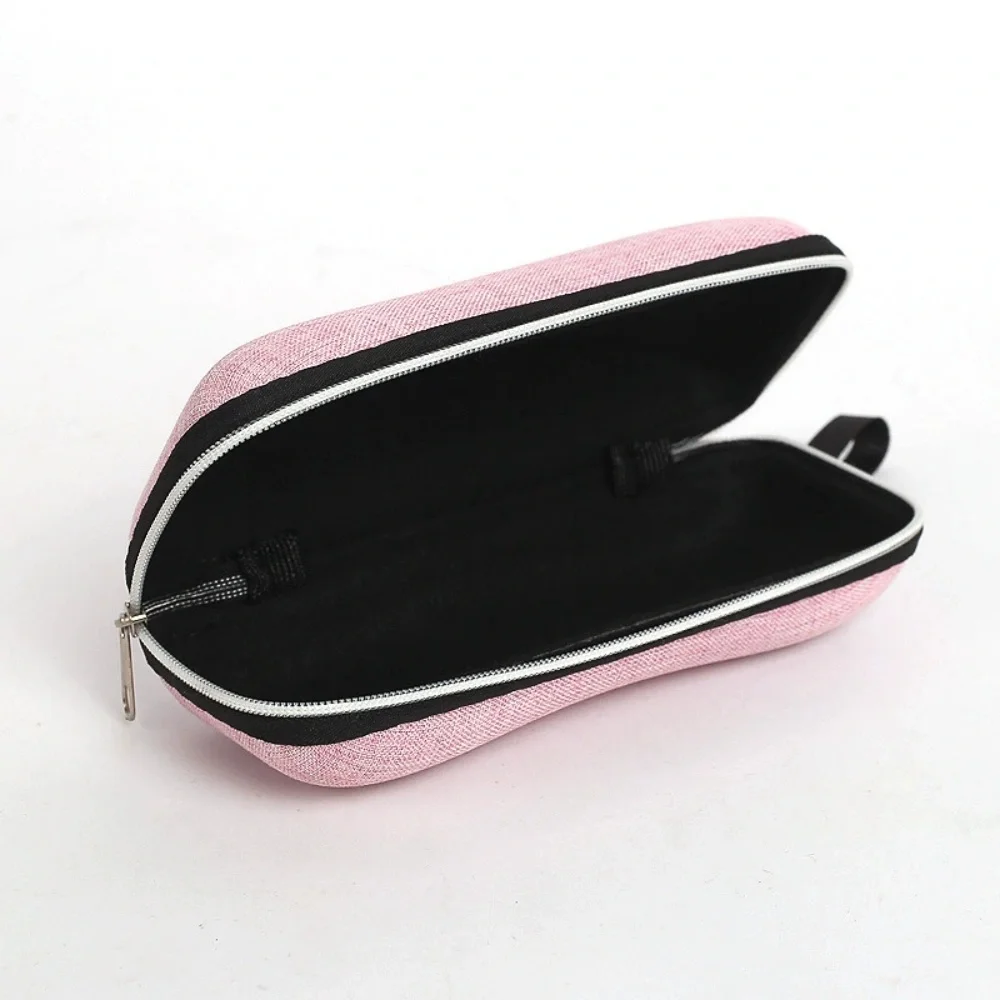 1pc Premium Cool Fresh Glasses Case PU Leather Portable Sunglasses Storage Box Durable Protective Container Eyewear Accessories