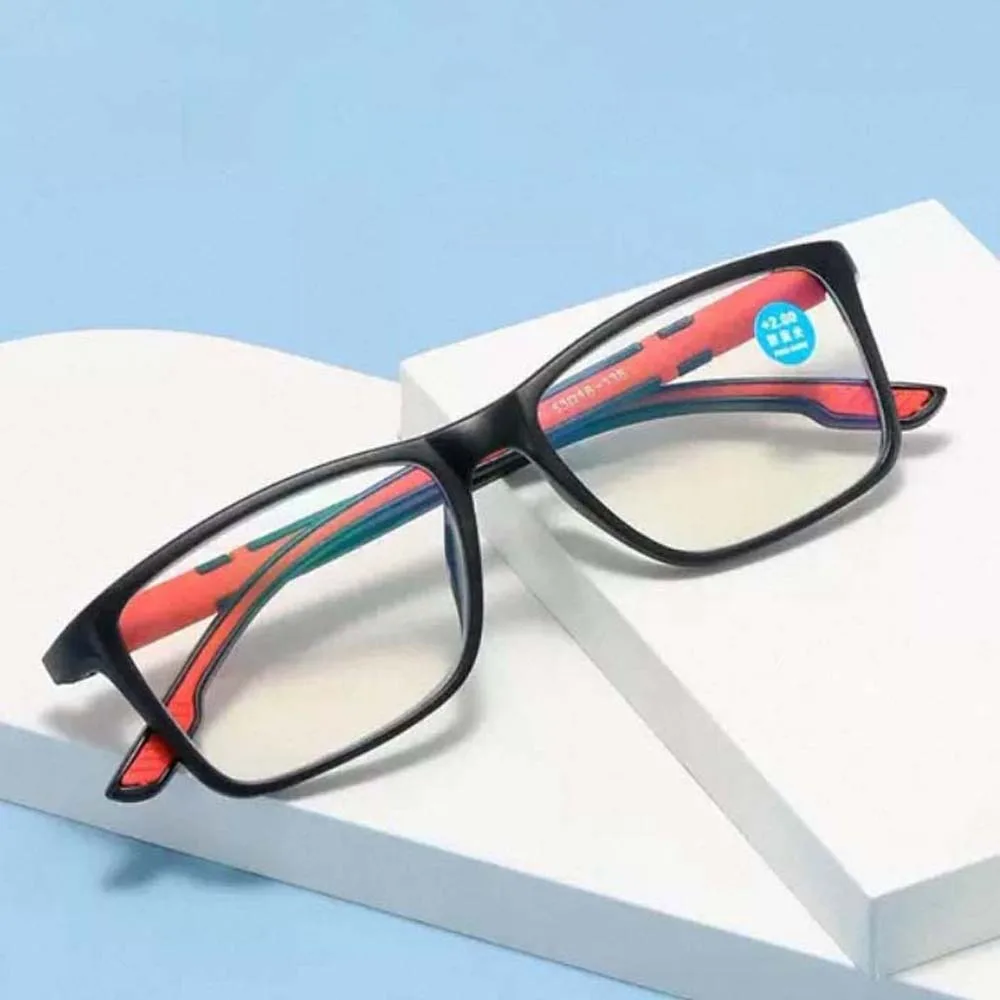 3pcs Office Alloy Elderly Reading Eyewears TR PC Unisex Presbyopic Glasses Lightweight Waterproof Anti Blu-ray Glasses Outdoor