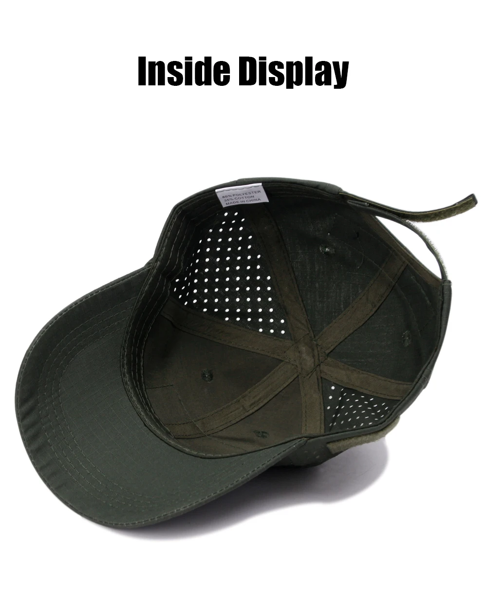 Unisex Camouflage Baseball Cap Adjustable Snapback Hat Comfortable Breathable Fashionable Streetwear for Men And Women