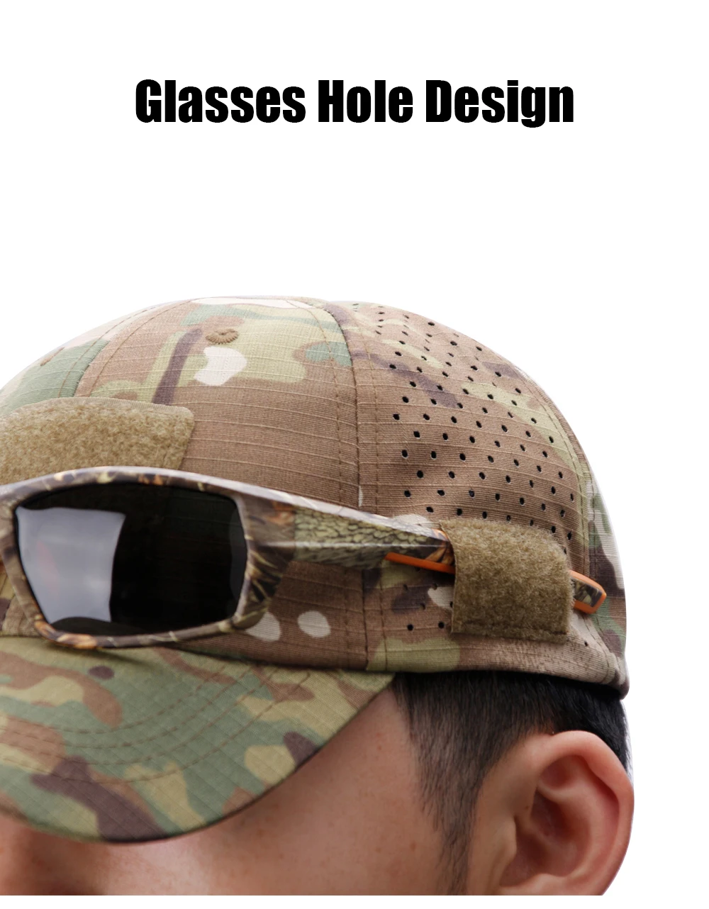 Unisex Camouflage Baseball Cap Adjustable Snapback Hat Comfortable Breathable Fashionable Streetwear for Men And Women