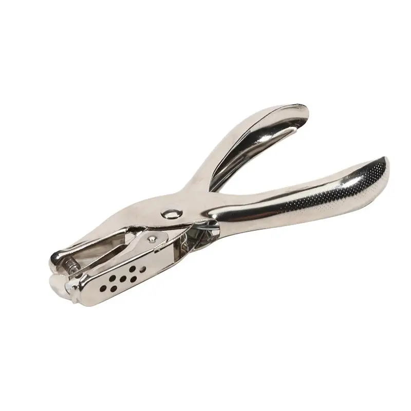 3/6mm Handhold Single Hole Punch Metal Puncher Tool For Scrapbooking Earring Necklace Cards School Stationery Office Supplies
