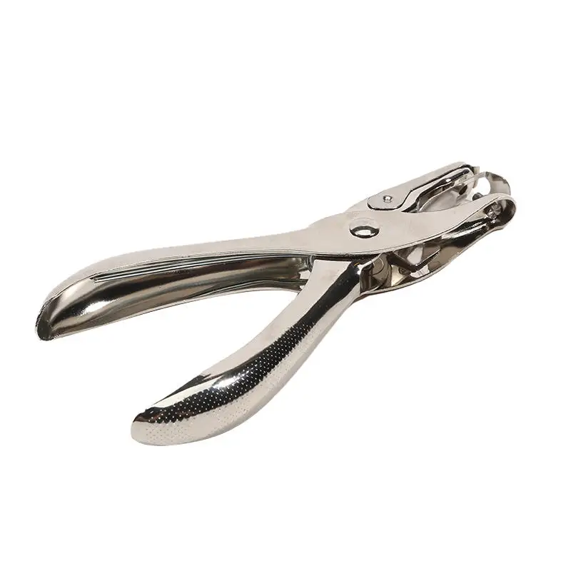 3/6mm Handhold Single Hole Punch Metal Puncher Tool For Scrapbooking Earring Necklace Cards School Stationery Office Supplies