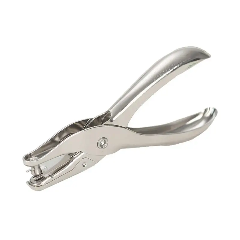 3/6mm Handhold Single Hole Punch Metal Puncher Tool For Scrapbooking Earring Necklace Cards School Stationery Office Supplies